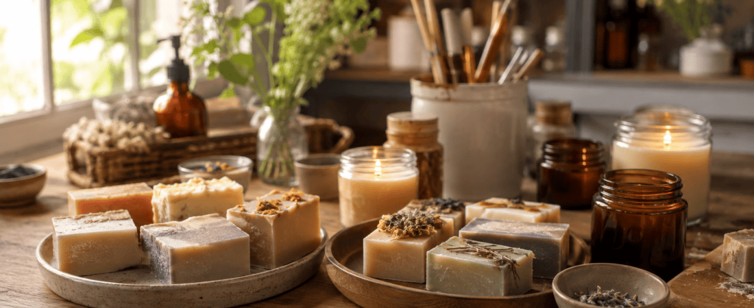 Curso de Velas y Jabones Artesanales: reseña de un programa completo para emprender desde casa